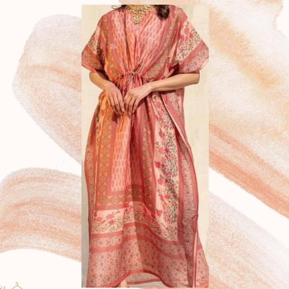 Silk kaftan